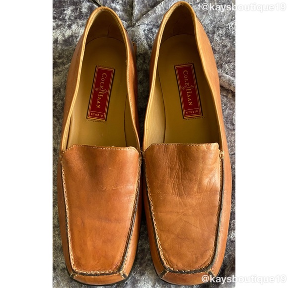Cole Haan Shoes - Cole Haan Studio Leather Loafers Size 8.5